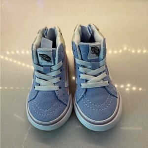 Vans Kids Light Blue High-Top Sneakers